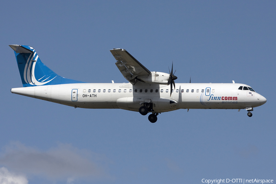 Finncomm Airlines ATR 72-500 (OH-ATH) | Photo 275074