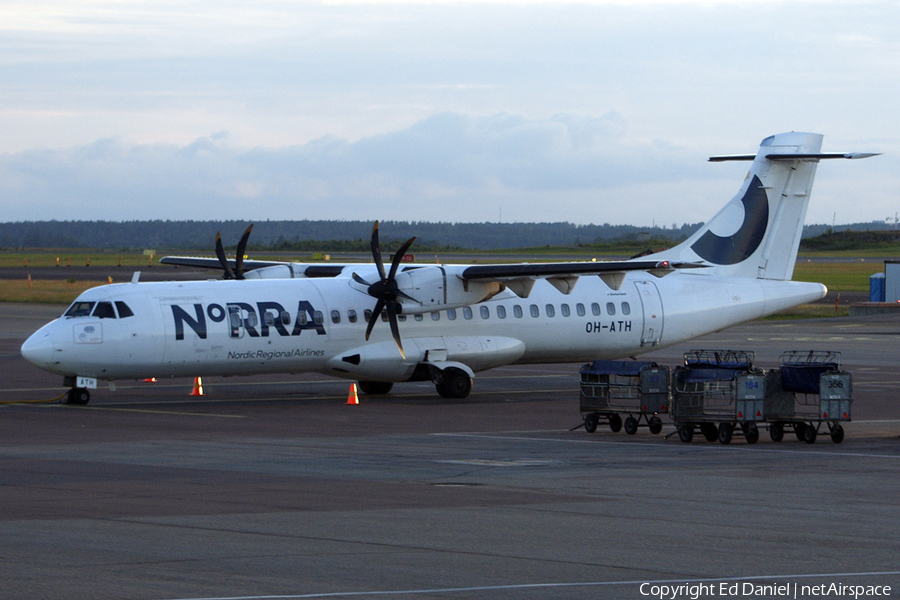 NORRA - Nordic Regional Airlines ATR 72-500 (OH-ATH) | Photo 113927