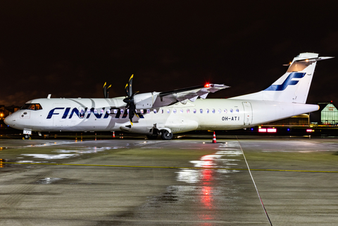 Finnair ATR 72-500 (OH-ATI) at  Hamburg - Fuhlsbuettel (Helmut Schmidt), Germany