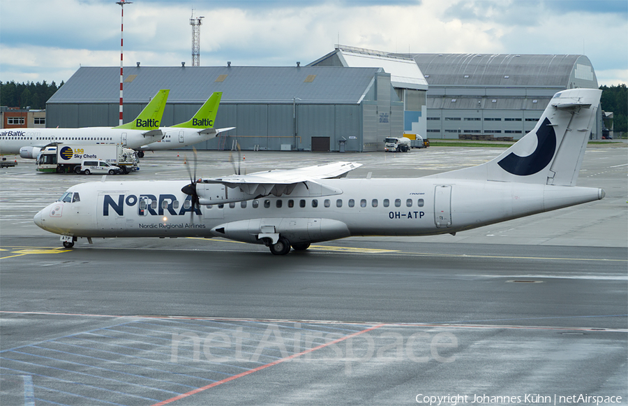 NORRA - Nordic Regional Airlines ATR 72-500 (OH-ATP) | Photo 171866