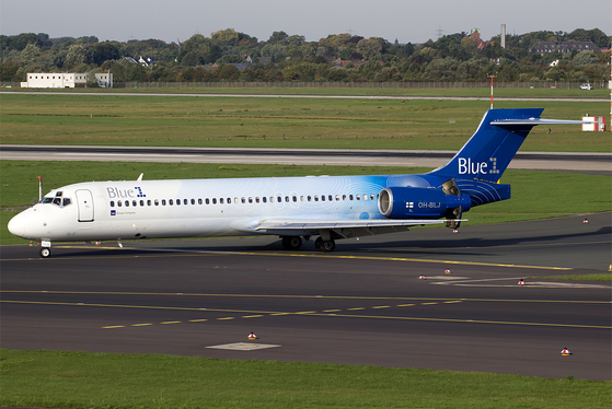 Blue1 Boeing 717-23S (OH-BLJ) at  Dusseldorf - International, Germany