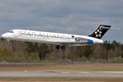 Blue1 Boeing 717-2K9 (OH-BLN) at  Stockholm - Arlanda, Sweden