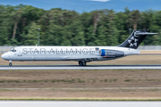 Blue1 Boeing 717-2K9 (OH-BLN) at  Frankfurt am Main, Germany