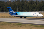 Blue1 Boeing 717-2K9 (OH-BLO) at  Frankfurt am Main, Germany