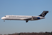 Blue1 Boeing 717-23S (OH-BLP) at  Hamburg - Fuhlsbuettel (Helmut Schmidt), Germany