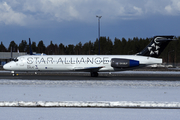 Blue1 Boeing 717-23S (OH-BLP) at  Oulu, Finland