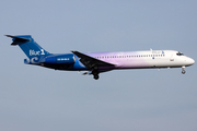 Blue1 Boeing 717-23S (OH-BLQ) at  Stockholm - Arlanda, Sweden