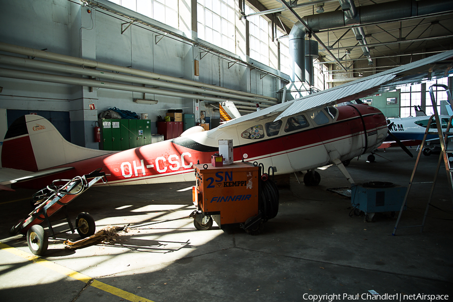 (Private) Cessna 195B Businessliner (OH-CSC) | Photo 108126