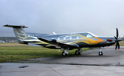 Fly 7 Executive Aviation Pilatus PC-12/47E (OH-DEN) at  Bournemouth - International (Hurn), United Kingdom