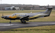 Fly 7 Executive Aviation Pilatus PC-12/47E (OH-DEN) at  Bournemouth - International (Hurn), United Kingdom