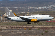 Jet Time Boeing 737-7L9 (OH-JTV) at  Tenerife Sur - Reina Sofia, Spain