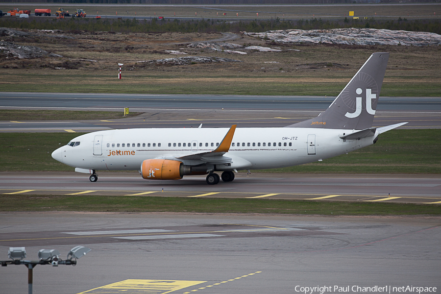 Jet Time Finland Boeing 737-73S (OH-JTZ) | Photo 106791