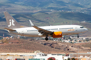 Jet Time Finland Boeing 737-73S (OH-JTZ) at  Gran Canaria, Spain