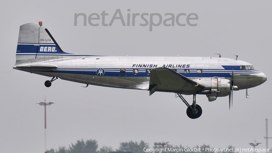 Aero Finnish Airlines / Airveteran Douglas DC-3A-453 (OH-LCH) | Photo 334085