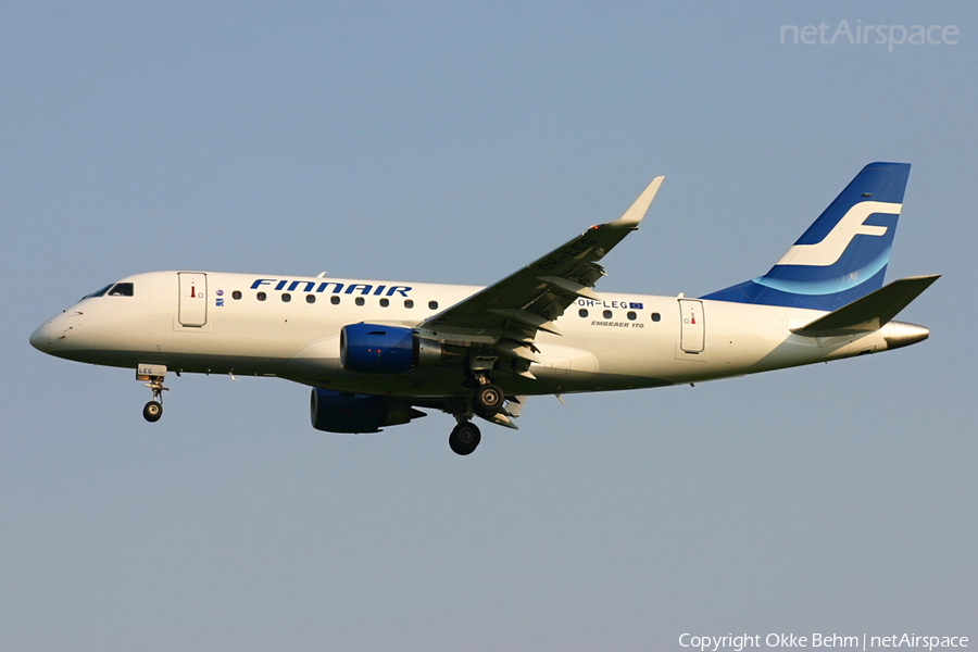 Finnair Embraer ERJ-170LR (ERJ-170-100LR) (OH-LEG) | Photo 49926