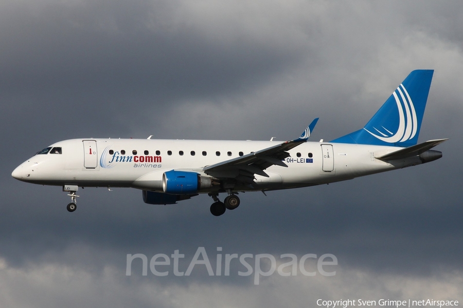 Finncomm Airlines Embraer ERJ-170LR (ERJ-170-100LR) (OH-LEI) | Photo 10215