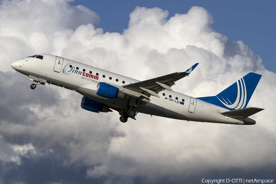 Finncomm Airlines Embraer ERJ-170LR (ERJ-170-100LR) (OH-LEI) | Photo 385023