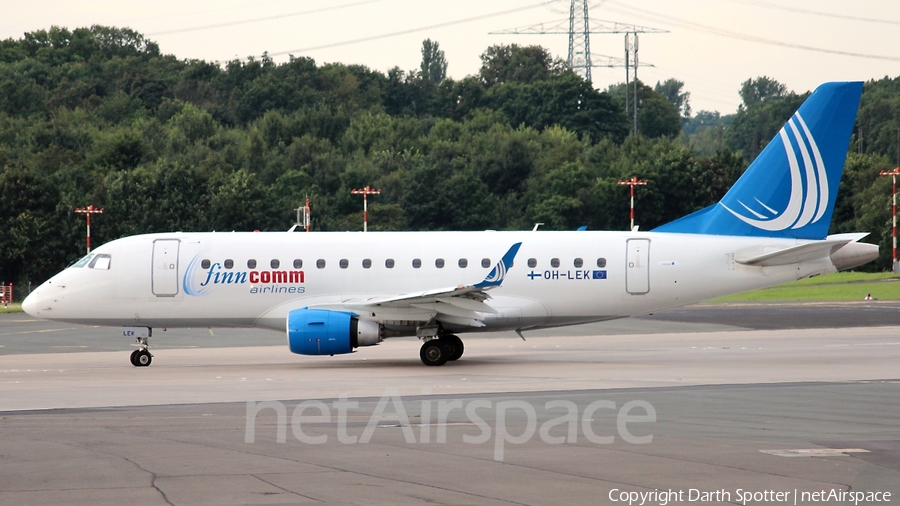 Finncomm Airlines Embraer ERJ-170LR (ERJ-170-100LR) (OH-LEK) | Photo 206751