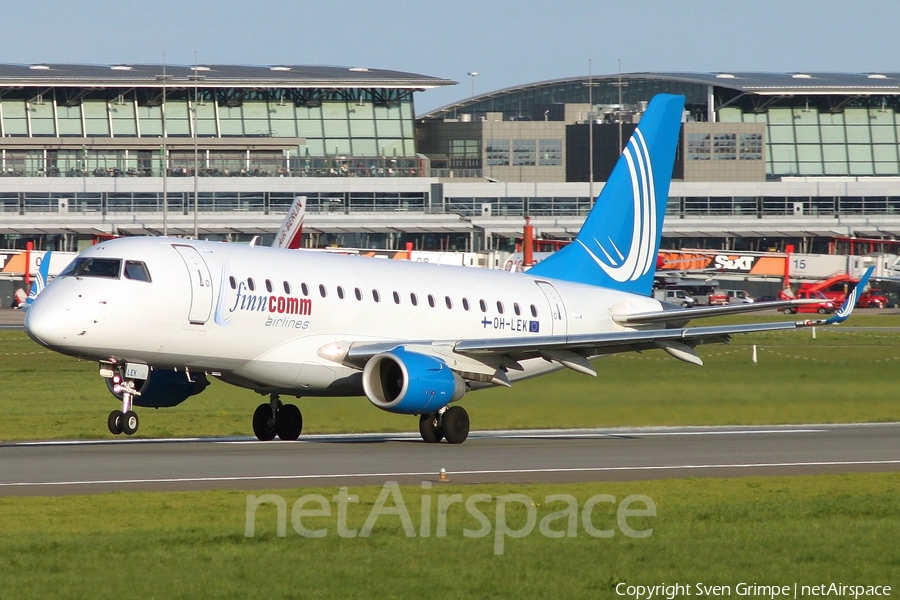 Finncomm Airlines Embraer ERJ-170LR (ERJ-170-100LR) (OH-LEK) | Photo 16215