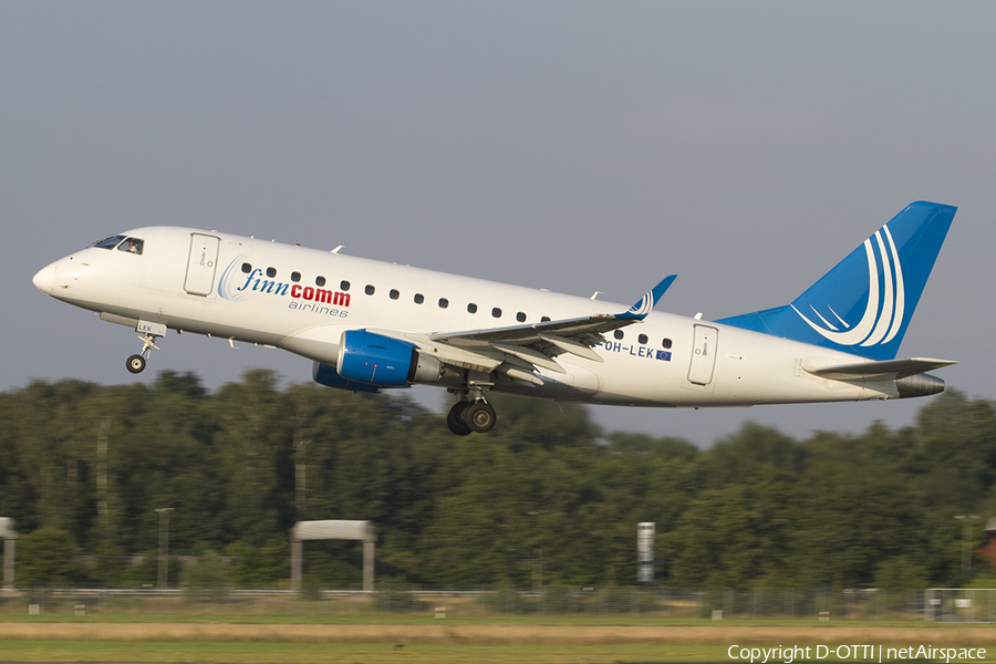 Finncomm Airlines Embraer ERJ-170LR (ERJ-170-100LR) (OH-LEK) | Photo 388772