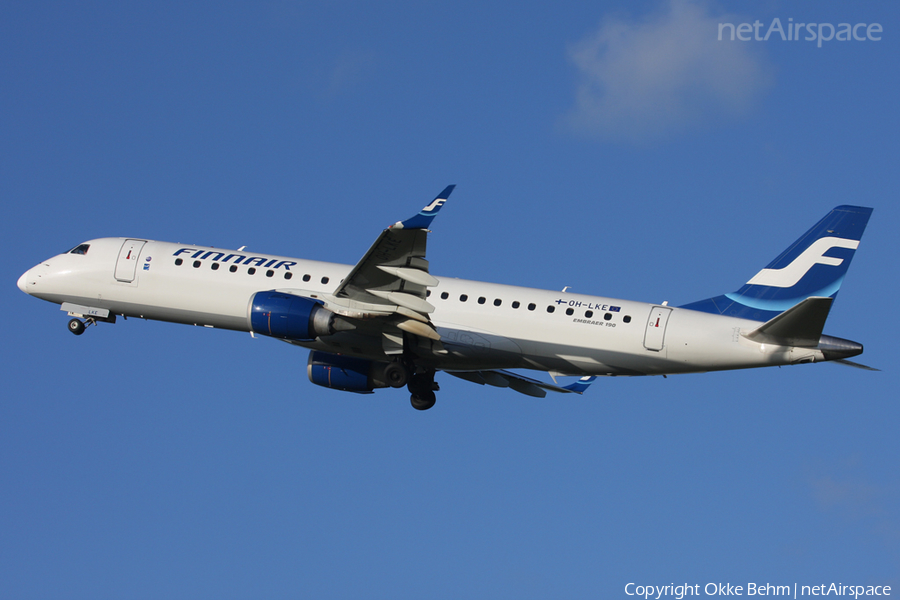 Finnair Embraer ERJ-190LR (ERJ-190-100LR) (OH-LKE) | Photo 38699