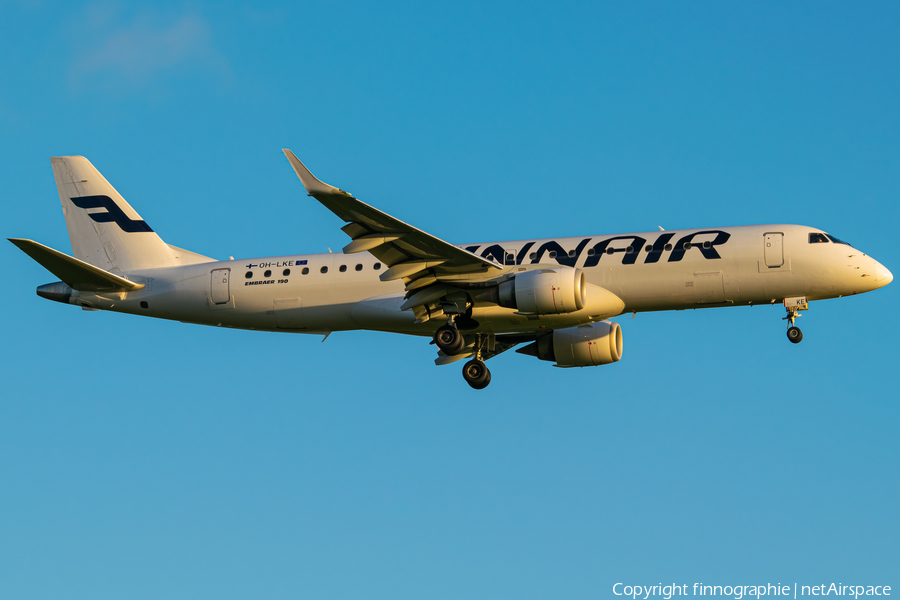 Finnair Embraer ERJ-190LR (ERJ-190-100LR) (OH-LKE) | Photo 476077