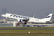 Finnair Embraer ERJ-190LR (ERJ-190-100LR) (OH-LKE) at  Warsaw - Frederic Chopin International, Poland