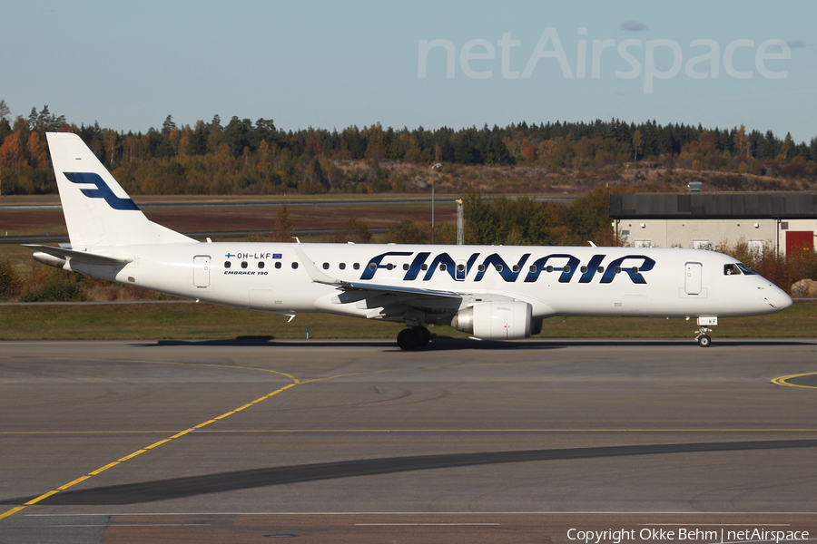 Finnair Embraer ERJ-190LR (ERJ-190-100LR) (OH-LKF) | Photo 92370