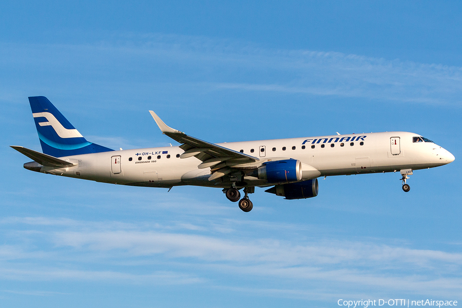 Finnair Embraer ERJ-190LR (ERJ-190-100LR) (OH-LKF) | Photo 205050