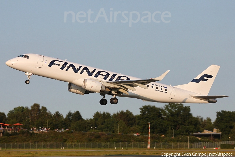 Finnair Embraer ERJ-190LR (ERJ-190-100LR) (OH-LKF) | Photo 294602