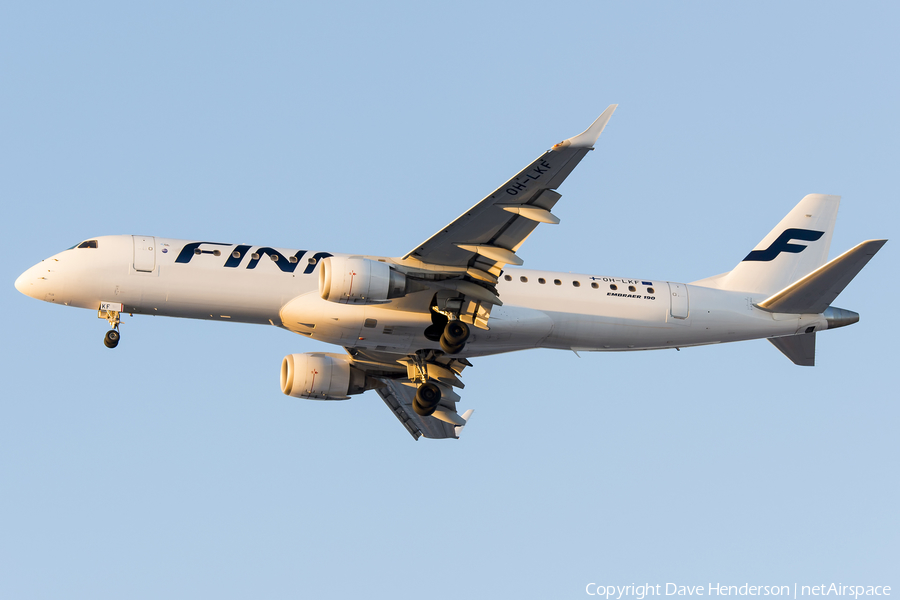 Finnair Embraer ERJ-190LR (ERJ-190-100LR) (OH-LKF) | Photo 144234