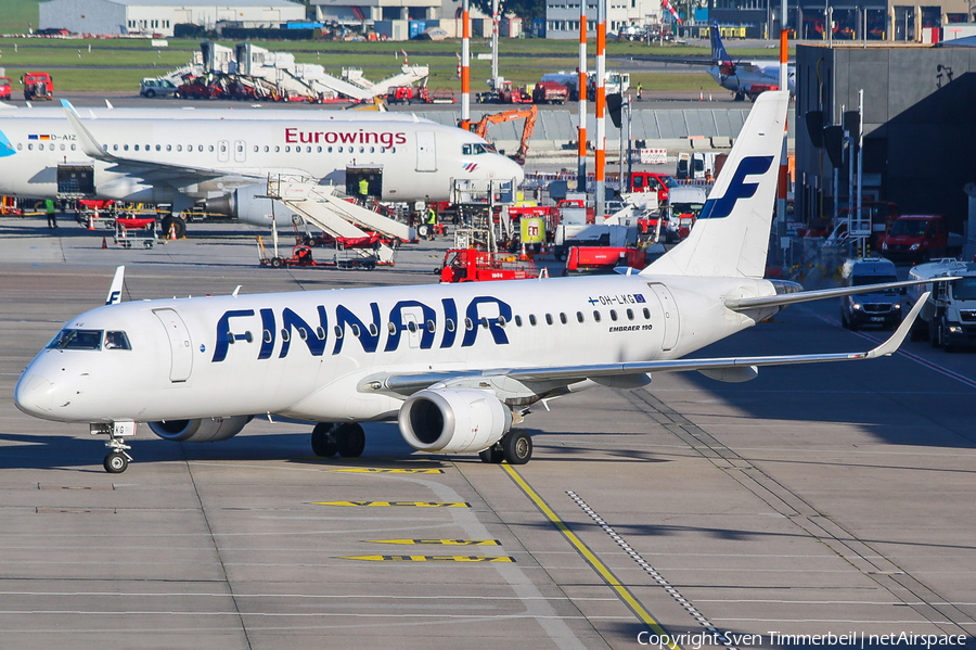 Finnair Embraer ERJ-190LR (ERJ-190-100LR) (OH-LKG) | Photo 124757