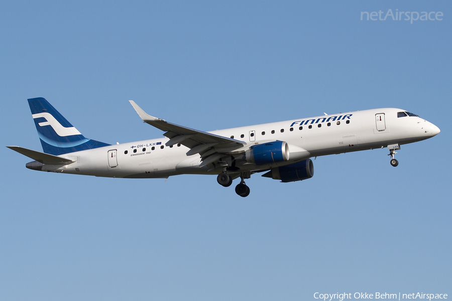 Finnair Embraer ERJ-190LR (ERJ-190-100LR) (OH-LKH) | Photo 42105