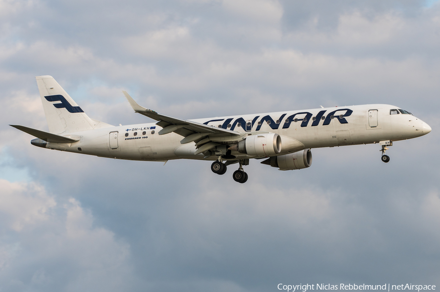 Finnair Embraer ERJ-190LR (ERJ-190-100LR) (OH-LKH) | Photo 343574