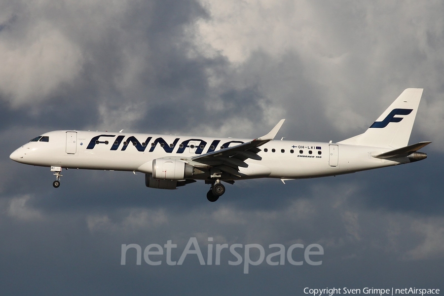 Finnair Embraer ERJ-190LR (ERJ-190-100LR) (OH-LKI) | Photo 16316