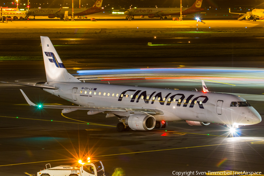 Finnair Embraer ERJ-190LR (ERJ-190-100LR) (OH-LKI) | Photo 206486