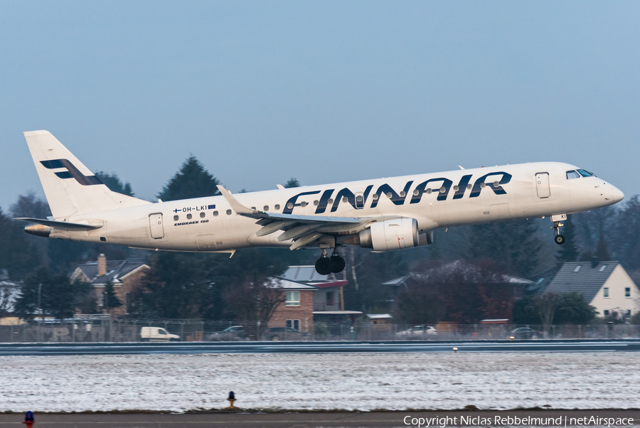 Finnair Embraer ERJ-190LR (ERJ-190-100LR) (OH-LKI) | Photo 289815