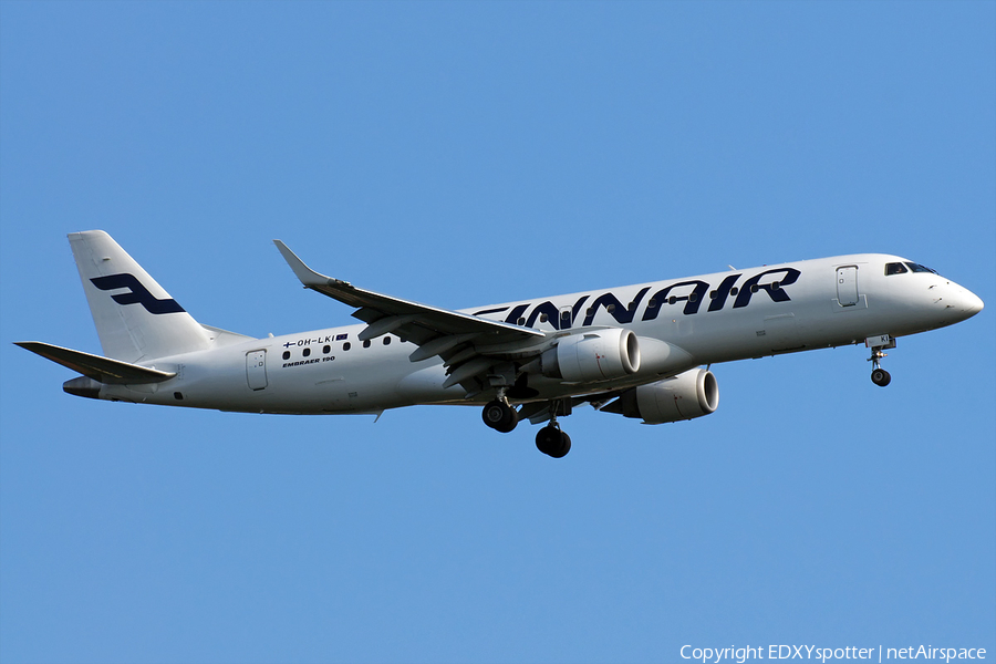 Finnair Embraer ERJ-190LR (ERJ-190-100LR) (OH-LKI) | Photo 276150