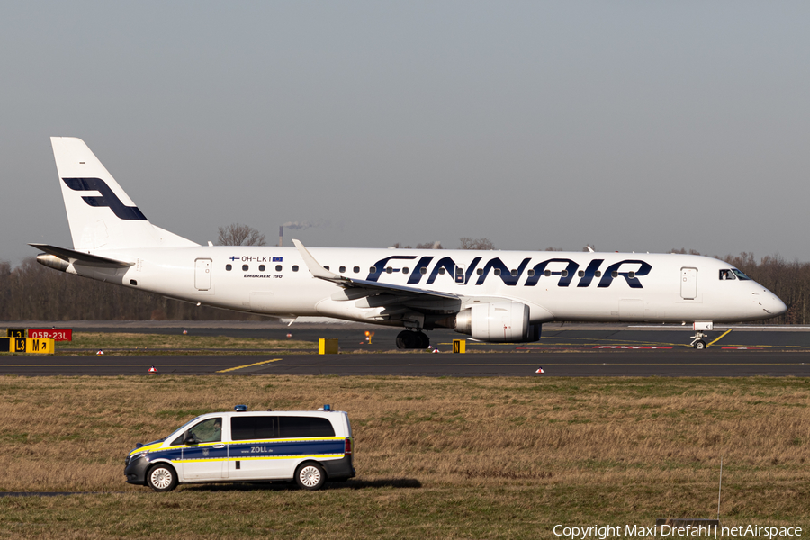 Finnair Embraer ERJ-190LR (ERJ-190-100LR) (OH-LKI) | Photo 494265