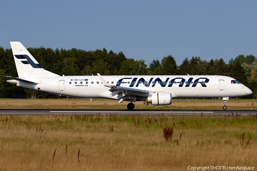 Finnair Embraer ERJ-190LR (ERJ-190-100LR) (OH-LKI) | Photo 398571