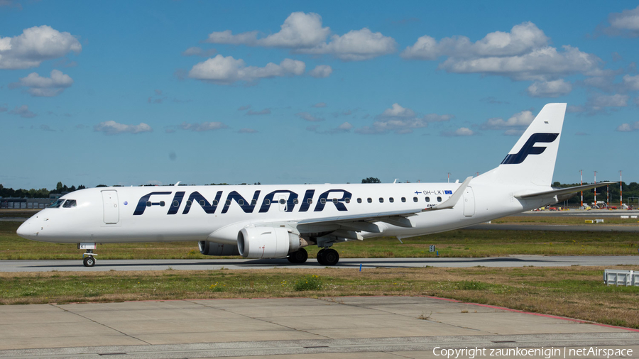 Finnair Embraer ERJ-190LR (ERJ-190-100LR) (OH-LKI) | Photo 524928