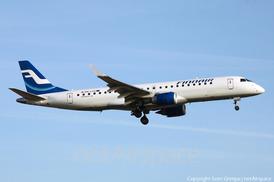 Finnair Embraer ERJ-190LR (ERJ-190-100LR) (OH-LKK) | Photo 17943