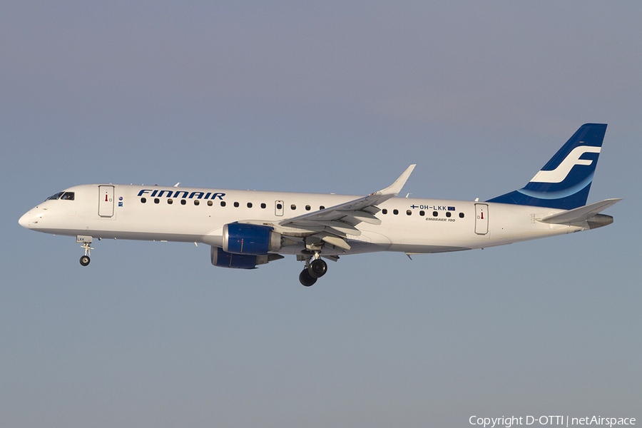 Finnair Embraer ERJ-190LR (ERJ-190-100LR) (OH-LKK) | Photo 329805