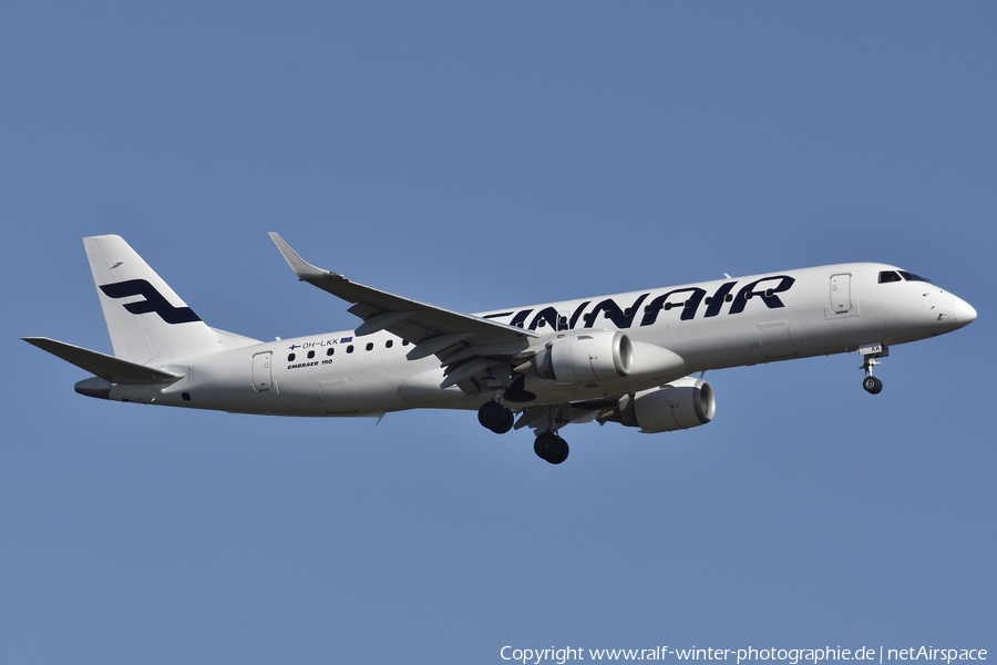 Finnair Embraer ERJ-190LR (ERJ-190-100LR) (OH-LKK) | Photo 422950