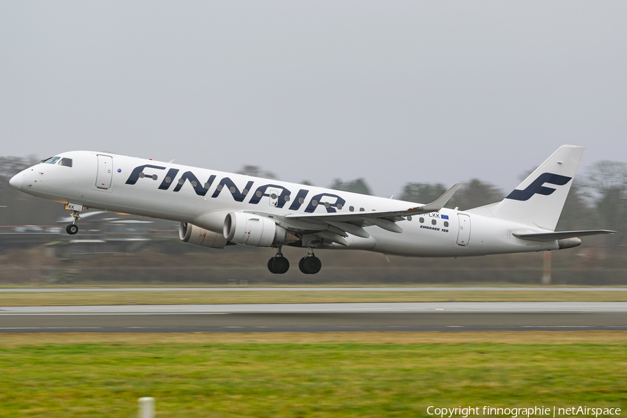 Finnair Embraer ERJ-190LR (ERJ-190-100LR) (OH-LKK) | Photo 489302