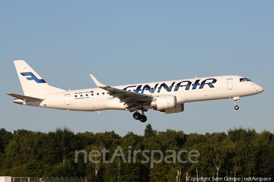 Finnair Embraer ERJ-190LR (ERJ-190-100LR) (OH-LKL) | Photo 37536