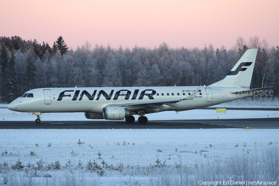 Finnair Embraer ERJ-190LR (ERJ-190-100LR) (OH-LKL) | Photo 37574