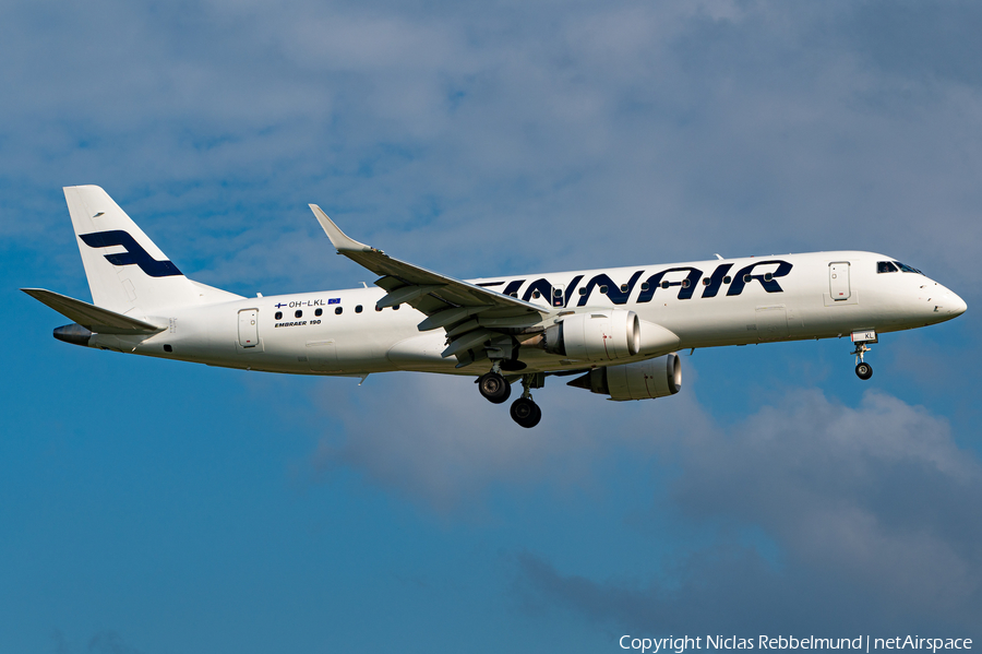 Finnair Embraer ERJ-190LR (ERJ-190-100LR) (OH-LKL) | Photo 456366