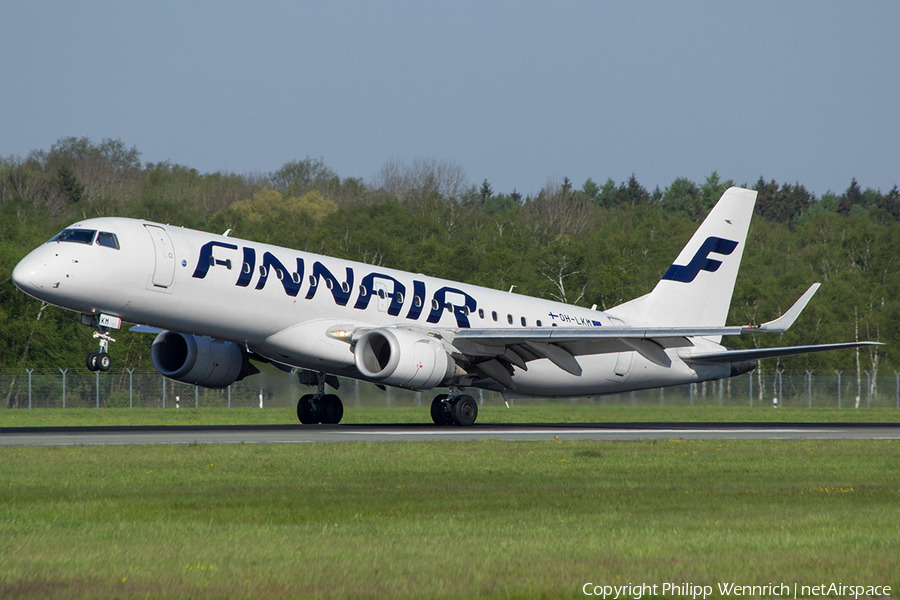 Finnair Embraer ERJ-190LR (ERJ-190-100LR) (OH-LKM) | Photo 107576