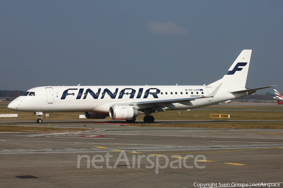 Finnair Embraer ERJ-190LR (ERJ-190-100LR) (OH-LKM) | Photo 70642